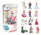 Papo 33012 Plus Bezaubernde Welt (Kunststoffbehälter, 12 Stück) Mini-Figuren, Mehrfarben