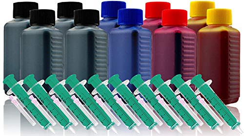 Nachfülltinte Druckertinte Refillset für HP-Druckerpatrone 932/932XL, 933XL, 950/950XL, 951XL, 1000ml