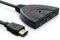 CSL - 3D Ready Full HD 1080p HDMI Switch flexibel - 3 Port Umschalter - 3 x IN 1 x Out - Dolby True HD - intelligenter Switch - automatische und manuelle Umschaltung