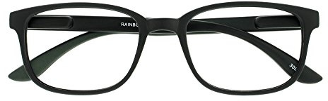 I NEED YOU Lesebrille Rainbow, 3.00 Dioptrien, schwarz