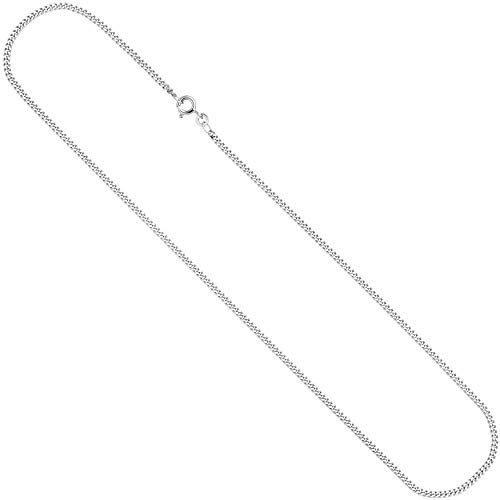 Jobo Damen Panzer-Kette aus 8 Karat 333 Weißgold 2,1 mm
