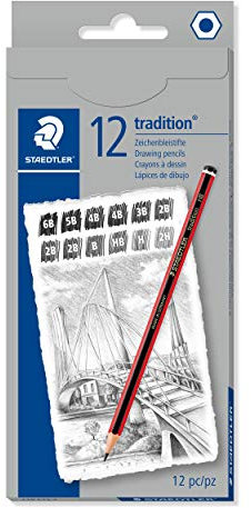 STAEDTLER Traditionelles Skizzierstift-Set., 12 Stück (1er Pack)