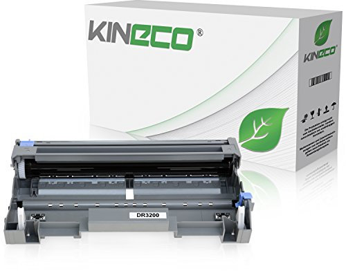 Kineco Trommel kompatibel für Brother DR3200 für Brother HL5340D, HL-5350DN, HL5370WD, HL5380DN, 8085DN. 8880DN, 8890DW, MFC-8370DN - Schwarz 25.000 Seiten