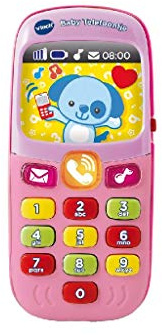 VTech 80-138152 Baby Telefonate (In Holländisch), Rosa