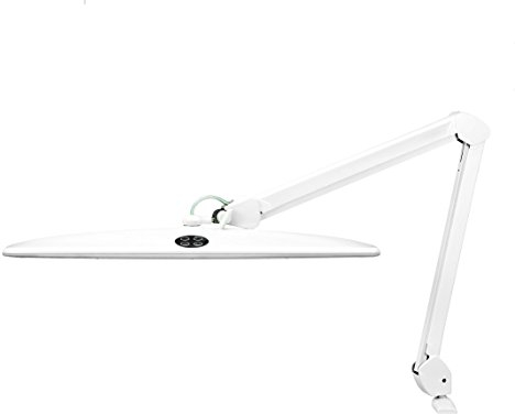 Lightcraft LED Task Lamp with Dimmer Switch, White