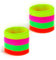 W WIDMANN MILANO Party Fashion - Schweißbänder Multicolor, 80er Jahre, Accessoire für Trainingsanzüge, Bad Taste Outfits