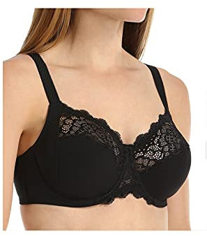 Simone Perele Damen Caresse Full Cup, schwarz, 75DD