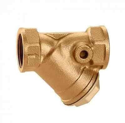 Caleffi 577009 Filtro Obliquo per Impianto Termosanitario, Cromo