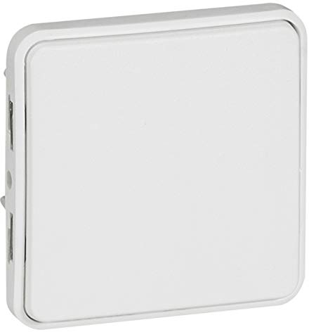 Legrand 070711 Interrupteur ou va-et-vient Étanche, Plexo Composable, 10AX, 250V, Blanc