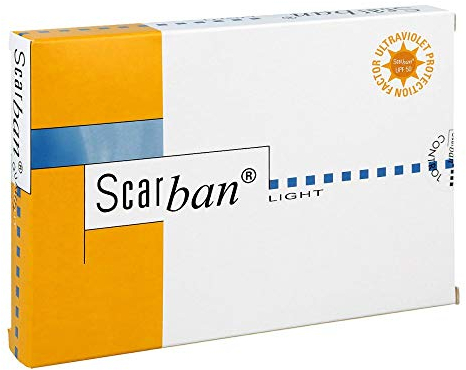SCARBAN Light Silikonverband 5x7,5 cm 2 St