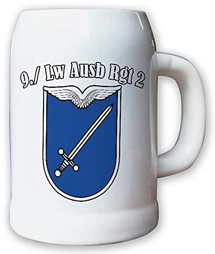 Krug/Bierkrug 0,5l - 9. LwAusbRgt 2 Luftwaffe Ausbildung Regiment #12265