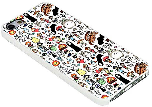 Studio Ghibli Character Doodles for Iphone Case (iphone 5c white)