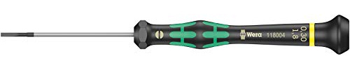 Wera 2035 Elektroniker-Schlitzschraubendreher, 0,30 x 1,8 x 60 mm, 05118004001