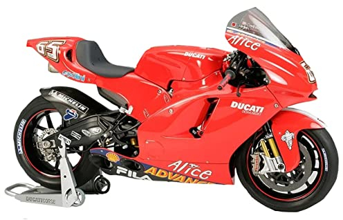 Tamiya 300014101 - Modellino Ducati Desmosedici Nr. 65 MotoGP'03, Scala: 1:12