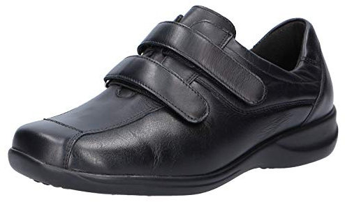 Waldläufer Millu, Damen Comfort Halbschuh, schwarz(schwarz), Gr. 9