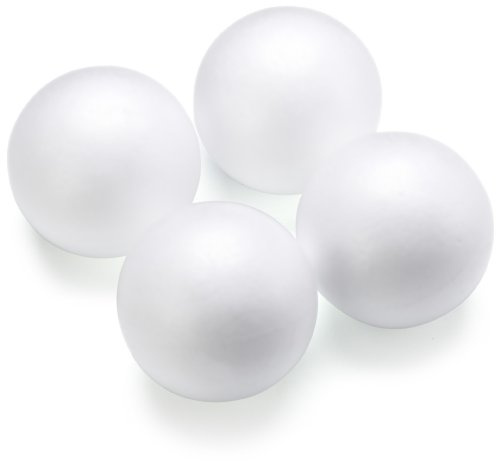 Gütermann / KnorrPrandell 6759106 - Styroporkugel 10cm Ø, 4 Stück/Pack
