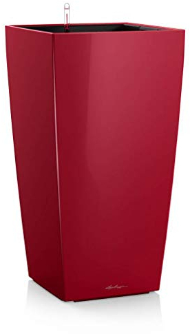Lechuza Pflanzsäule Cubico 50 Scarlet rot Hochglanz 18163