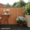 Videx Sichtschutzmatte PVC Rügen | Teak |100 x 300 cm| 100% Blickdicht ohne Abstand zwischen Röhrchen | Premium-Qualität Made in Germay |stabile wetterfeste Balkonverkleidung
