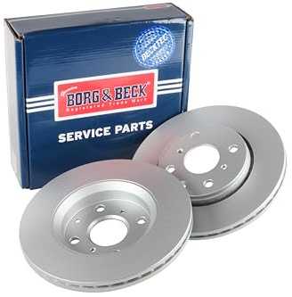 Borg & Beck BRAKE DISC PAIR Citroen C1/Peu107 05/05-