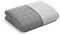 Caleffi 49198 Microfibra Modern Copriletto Primaverile per Matrimoniale Letto, Grigio (5258)