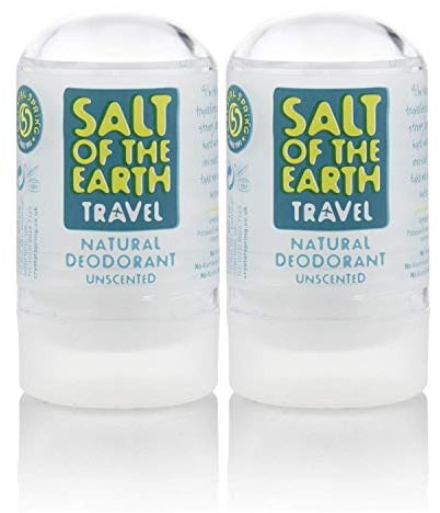 Geruchloses, natürliches Kristallstein-Deodorant, 2 x 50 g