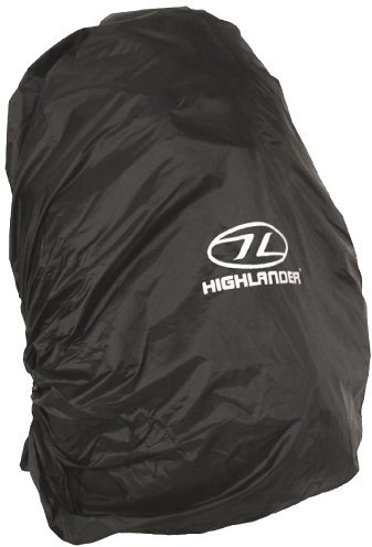 Highlander Herren Rucksackschutz Schutzhülle 40-50 L für Rucksäcke, Schwarz, 18 x 8 x 8 cm, 50 Liter