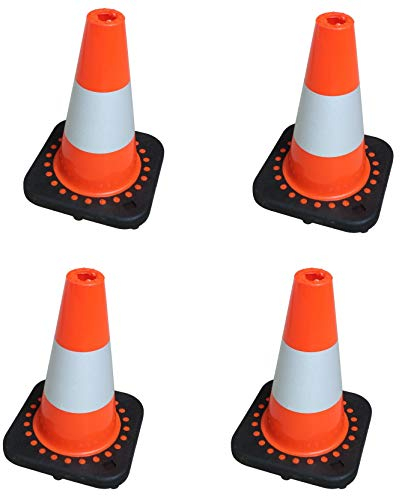 SNS SAFETY LTD TC-30Fx4 Set de 4 Flexibles Traffic Cônes 30 cm