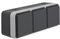 BERKER Berk AP-Steckdose SCHUKO 47733515 3fach waagere
