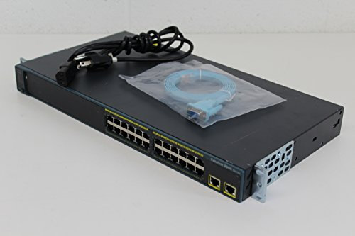 Cisco Systems WS-C2960-24TT-L Switch Fast/Giga 24xRJ45 10/100 +2xRJ45 10/100/1000