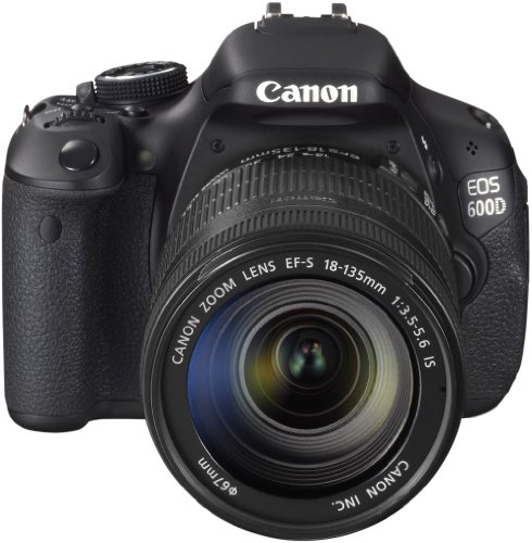 Canon EOS 600D Appareil photo numérique Reflex 18 Mpix Kit Objectif 18-135mm IS Noir