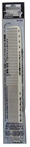 YS Park 335 Extra Long Fine Cutting Comb in Graphite by ProHairTools by Y.S.Park