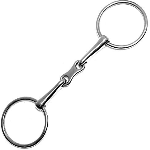 Lorina Loose Ring French Link Snaffle Bit 5 inch Silver