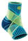 BAUERFEIND Sprunggelenkbandage „Ankle Support“ Unisex, 1 Sprunggelenk Bandage für Sport wie Fußball, Fitness oder Laufen, Kein Umknicken durch Knöchelbandage, Blau, L