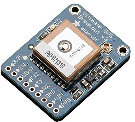 Adafruit 746 66channels Azul - Módulo receptor GPS (145 dBmW, 66 channels, MTK 3339, 34 s, 34 s, 3 m)