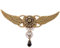 BLESSUME Broche Vintage Alliage Rétro Steampunk Broche Victorienne (C)