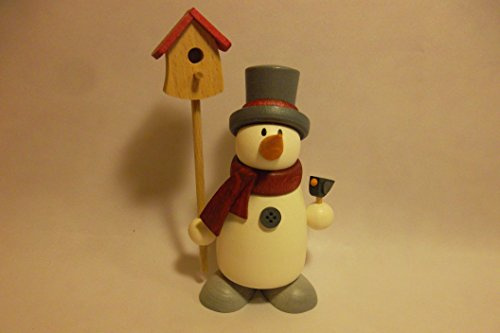 Hobler -fröhliche Schneemänner- Fritz mit Vogelhaus Nr. 8109