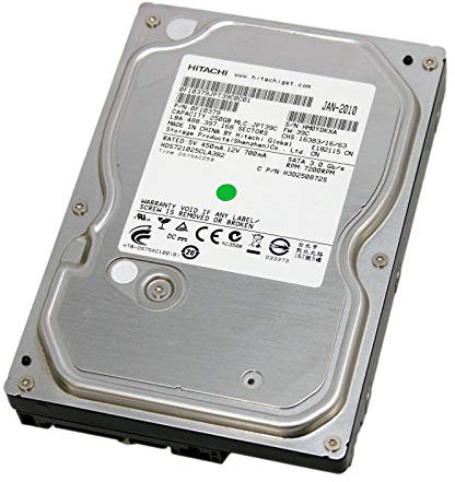 Hitachi Disco Duro Hds721025cla382 de 3.5 Pulgadas, 250 GB, 8 MB, SATA, 7200 RPM