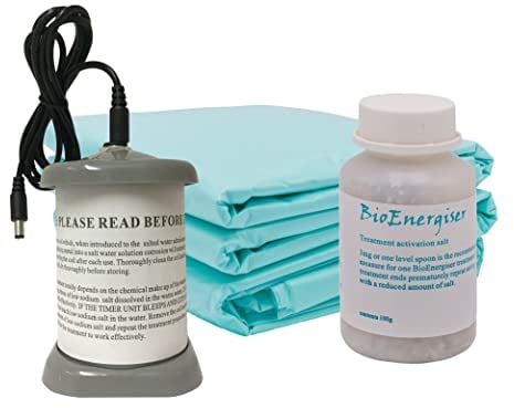 BioEnergiser Detox Spa Elektrolyse Fußbad classic edition Zubehörset