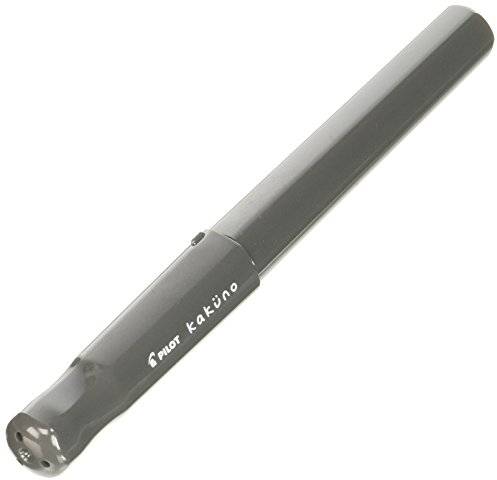 Pilot Kakuno Füllfederhalter von Biginners, feine Feder, Glay Body (FKA-1SR-GYF), Grau