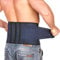AVESTON Back Support Lower Back Brace for Back Pain Relief: Thin Breathable Rigid 6 ribs Adjustable Lumbar Support Belt for Men/Women Keeps Spine Straight and Safe – Belly size 38-45 Large