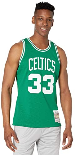 Mitchell & Ness NBA Swingman Road Jersey Celtics 85 Larry Bird Kelly Green 2XL