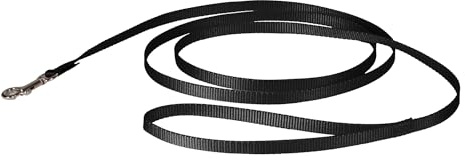 PetSafe Nylon Dog Leash Strong, Durable, Traditional Style Lead with Easy to Use Bolt Snap for Small, Medium and Large Dogs 3/8 x 6', Black