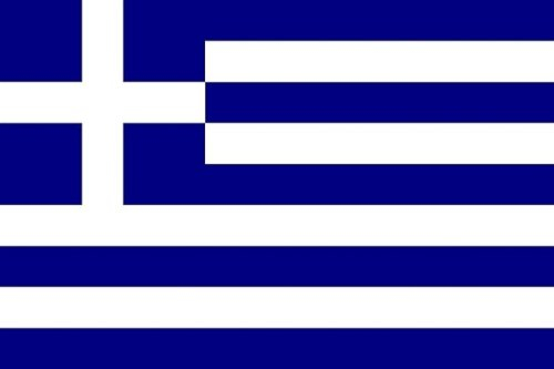 Flagge Griechenland 90 x 150 cm Fahne mit 2 Ösen 100g/m² Stoffgewicht Hissflagge Hiss