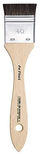 Da Vinci 585 Serie mottler Bürste, 40 mm, Pony Haar, Holz, 19 x 4 x 30 cm