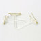 Floristrywarehouse Lot de 50 Clips pour Corsage Transparent 4,5 cm x 2 cm Facile à utiliser en Plastique Résistant