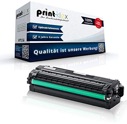 Print-Klex Tonerkartusche Schwarz kompatibel für Samsung ProXpress C2600 Series ProXpress C2620DW ProXpress C2620 DW ProXpress C2670FW Pro Xpress C2670 FW - CLTK505L Black Schwarz