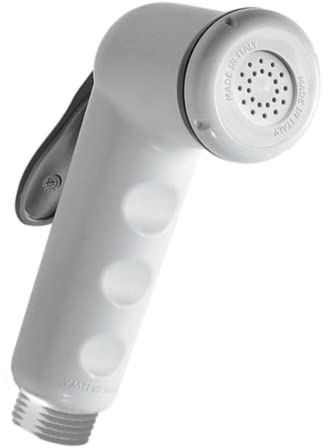 Schläfer 8117 - Douchette WC avec Support, Pomme de Douche à économie d'eau pour Bateau ou Camping-Car, Douchette pour Toilette avec levier d’arrêt, Douchette à Main Bidet