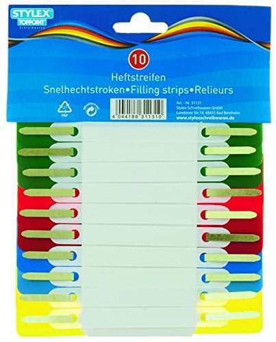 10 Stylex Heftstreifen