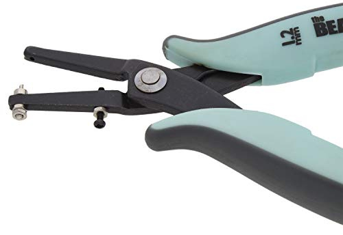 Beadsmith Metal Hole Punch Pliers W/Guage Guard-1.25 mm (.05-inch)