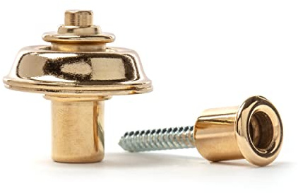 Jim Dunlop Straplok® Strap Retainers Flush Mount - Gold